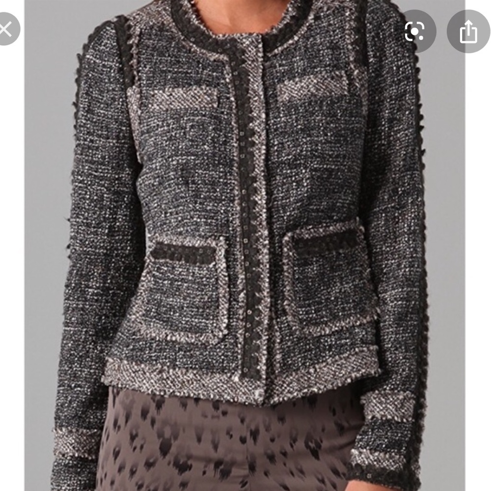 SALE⭐️⭐️⭐️Rebecca Taylor Boucle Wool Jacket